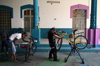 recicletas - donacion - bicicletas - personal de salud -covid 19 - coronavirus - mexico - 06032020