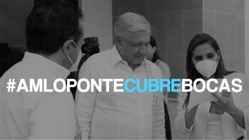 AMLO ponte cubrebocas (Foto: change.org)