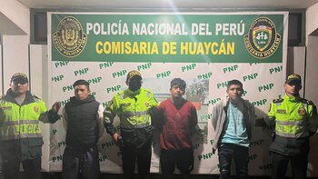 Ate: capturan a banda criminal