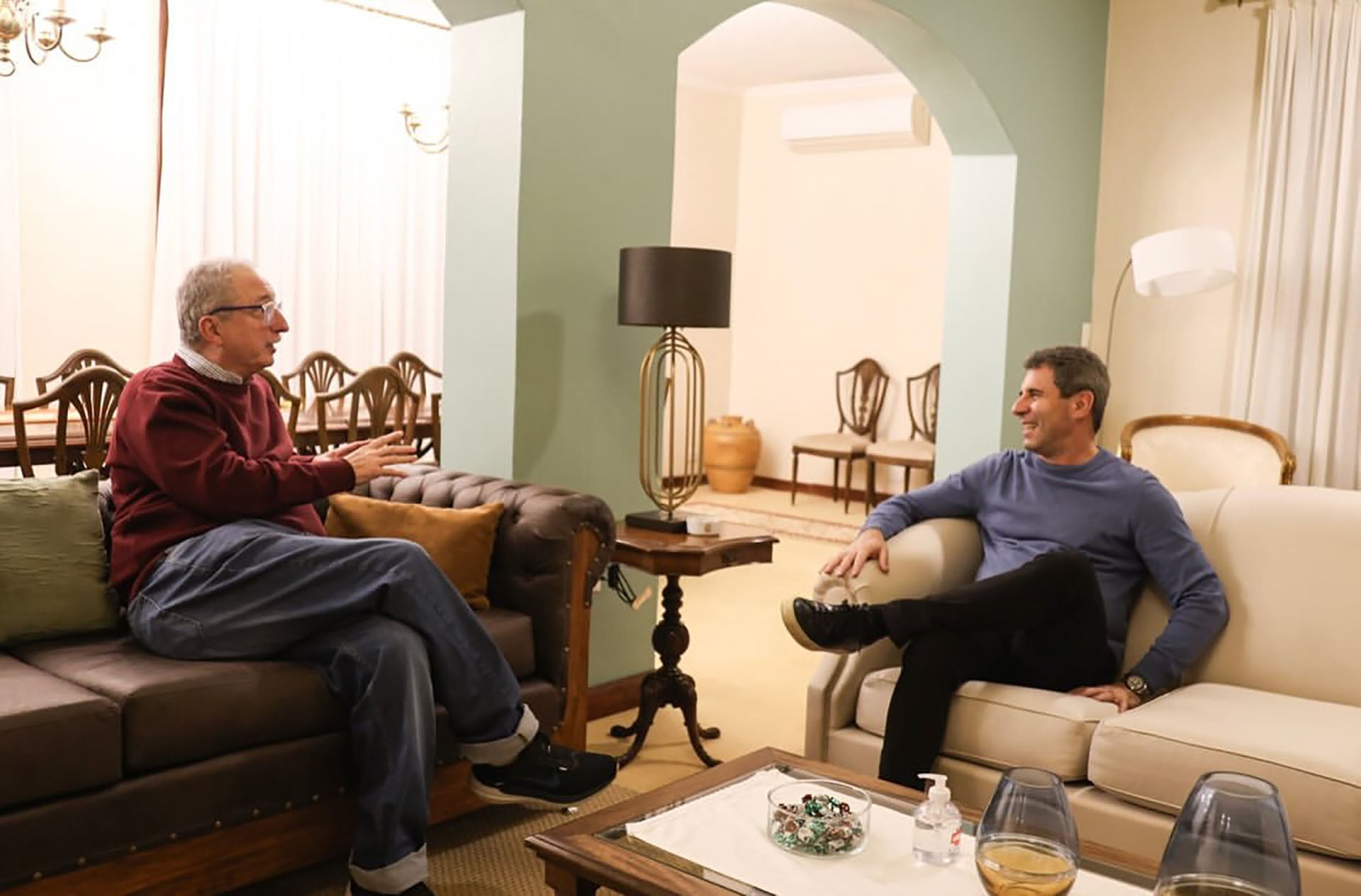 Algunas semanas atrás el sanjuanino estuvo reunido con el gobernador de Misiones, que le dio un fuerte respaldo a su iniciativa electoral