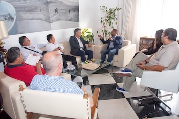 16/07/2025 Una delegación de Honduras