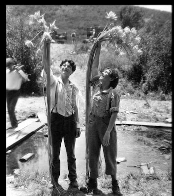 Junior Durkin y Jackie Coogan