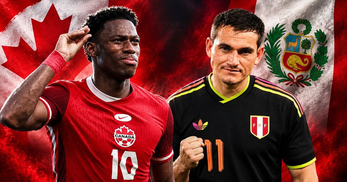 Perú se enfrentará a Canadá por la fecha FIFA 2026.