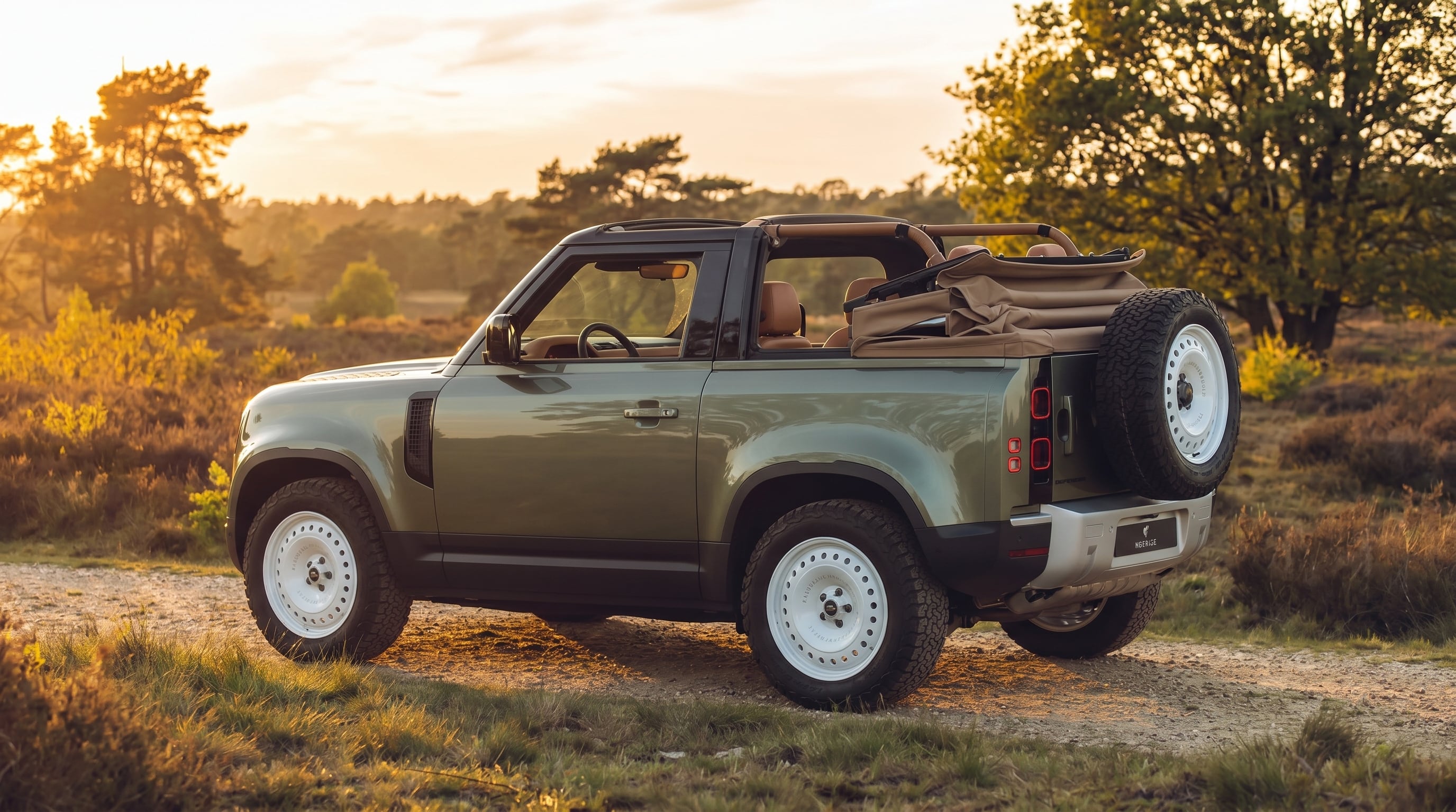 El Land Rover Defender 90 Restomod fusiona el diseño clásico con avances en tecnología automotriz moderna para una experiencia única (Imagen Ilustrativa Infobae)