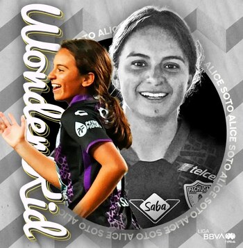 Alice Soto de Club Pachuca