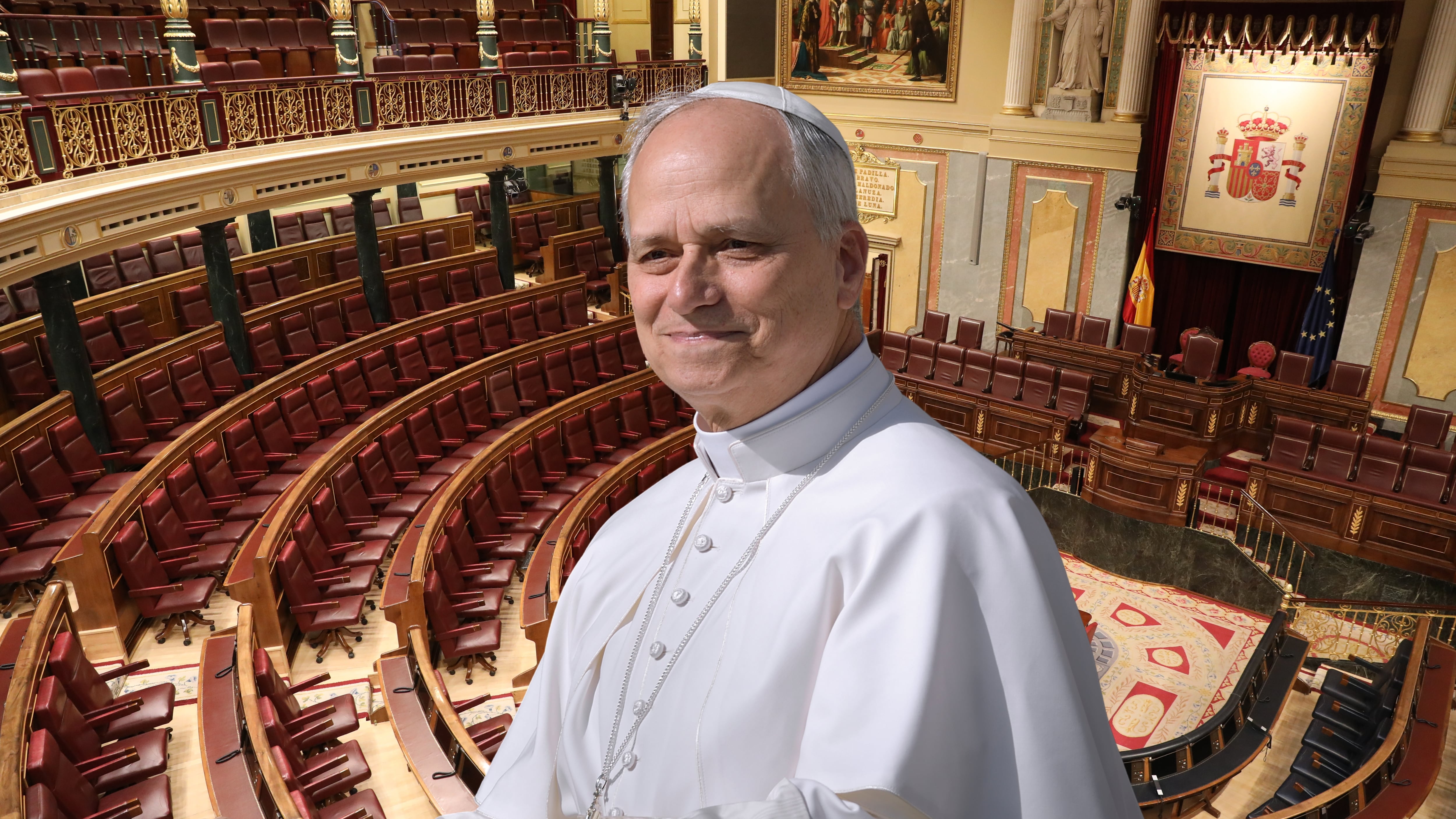 El papa León XIV intervendrá en el Congreso de los Diputados en su visita a España.
