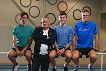 Henrik, Gjert, Jakob and Filip