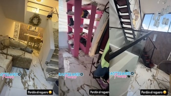 Yina presumió su casa y