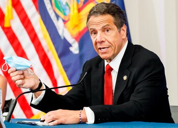 El gobernador de Nueva York, Andrew Cuomo. EFE/EPA/JUSTIN LANE/Archivo