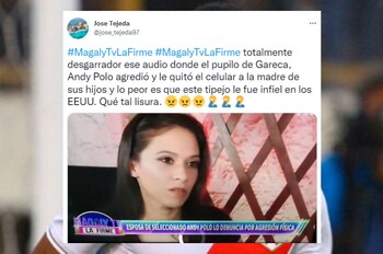Usuarios estallan contra Andy Polo.