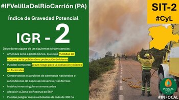 La Junta declara nivel de