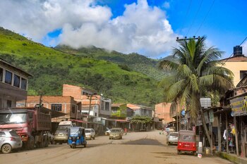 Vista de la localidad de