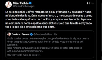 César Pachón - crédito @CesarPachonAgro/X