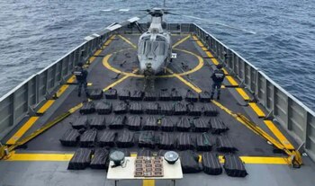 Decomiso de cocaína por la