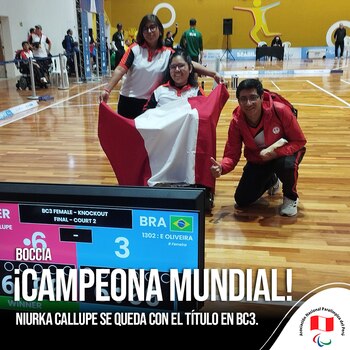 Niurka Callupe se coronó bicampeona