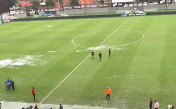 El partido fue aplazado por