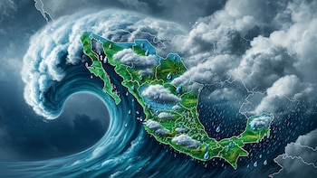 Onda tropical No. 10 se aproxima al sur de México: provocará fuertes lluvias en todo el país