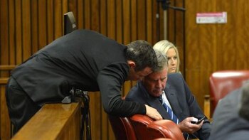 Leaked Video Shows Pistorius Re-Enacting