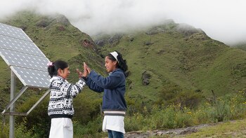 El servicio eléctrico disperso se