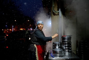 Una mujer de la minoría