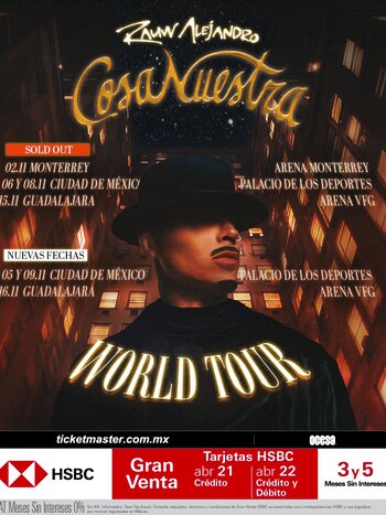 Rauw Alejandro Añade Más Fechas