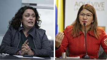 Angélica Lozano y Sandra Ramírez discutieron en redes sociales por la decisión de la Cámara de Representantes de reconocer a Edmundo González como presidente de Venezuela - crédito Sergio Acero/Colprensa y Colprensa - Álvaro Tavera