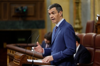Trump apuntó contra el gobierno de Pedro Sánchez y dejó abierta la posibilidad de medidas comerciales y de seguridad (EFE/ Mariscal)