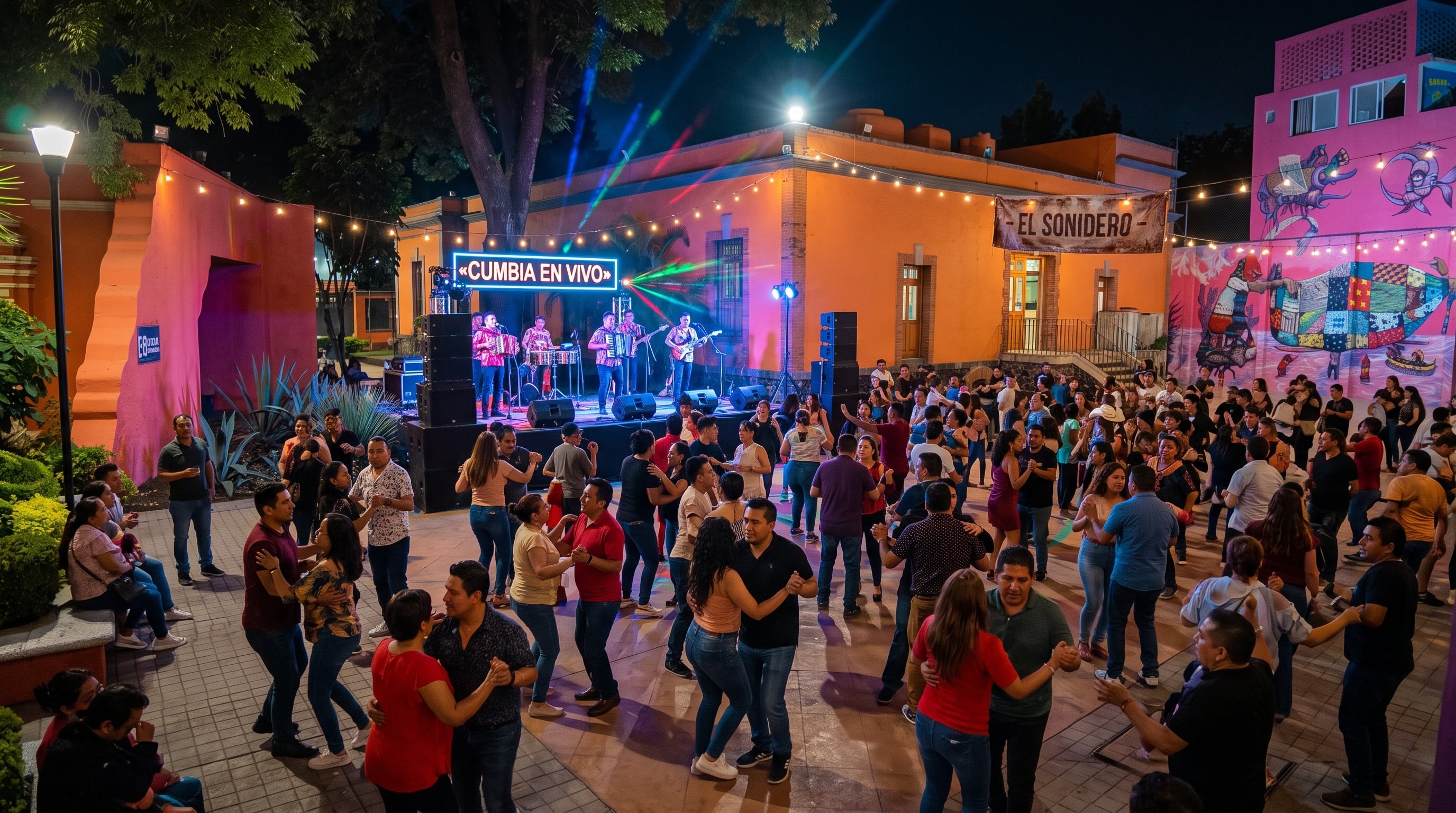 La Guadalupe Reyes Cumbia Orquesta subirá al escenario para poner a bailar al público con un repertorio pensado para quienes buscan una noche distinta entre exhibiciones, historia y ritmo tropical. (Imagen Ilustrativa Infobae)