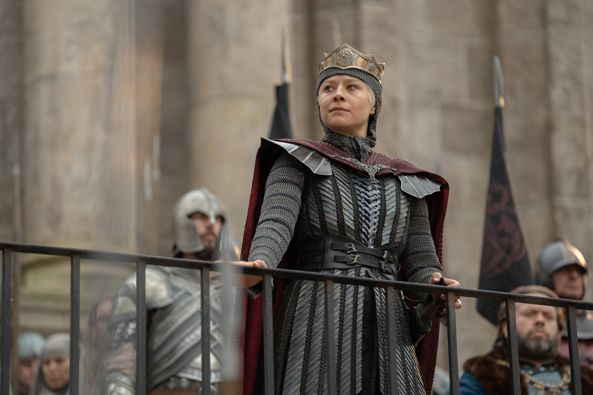 Emma D’Arcy explicó que Rhaenyra evalúa distintas formas de liderazgo en la tercera temporada a partir de consejos y orientación dentro de la ficción