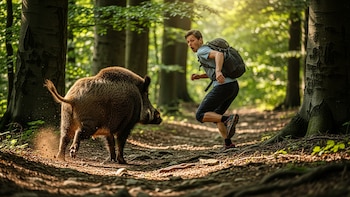 Jabalíes en zonas urbanas: qué hacer y qué no para evitar los problemas