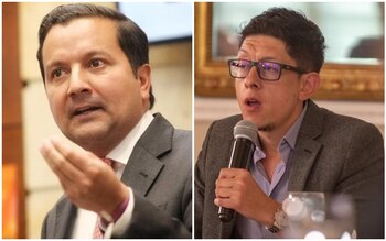 El senador David Luna no