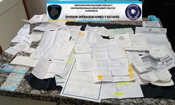 Elementos incautados en los procedimientos