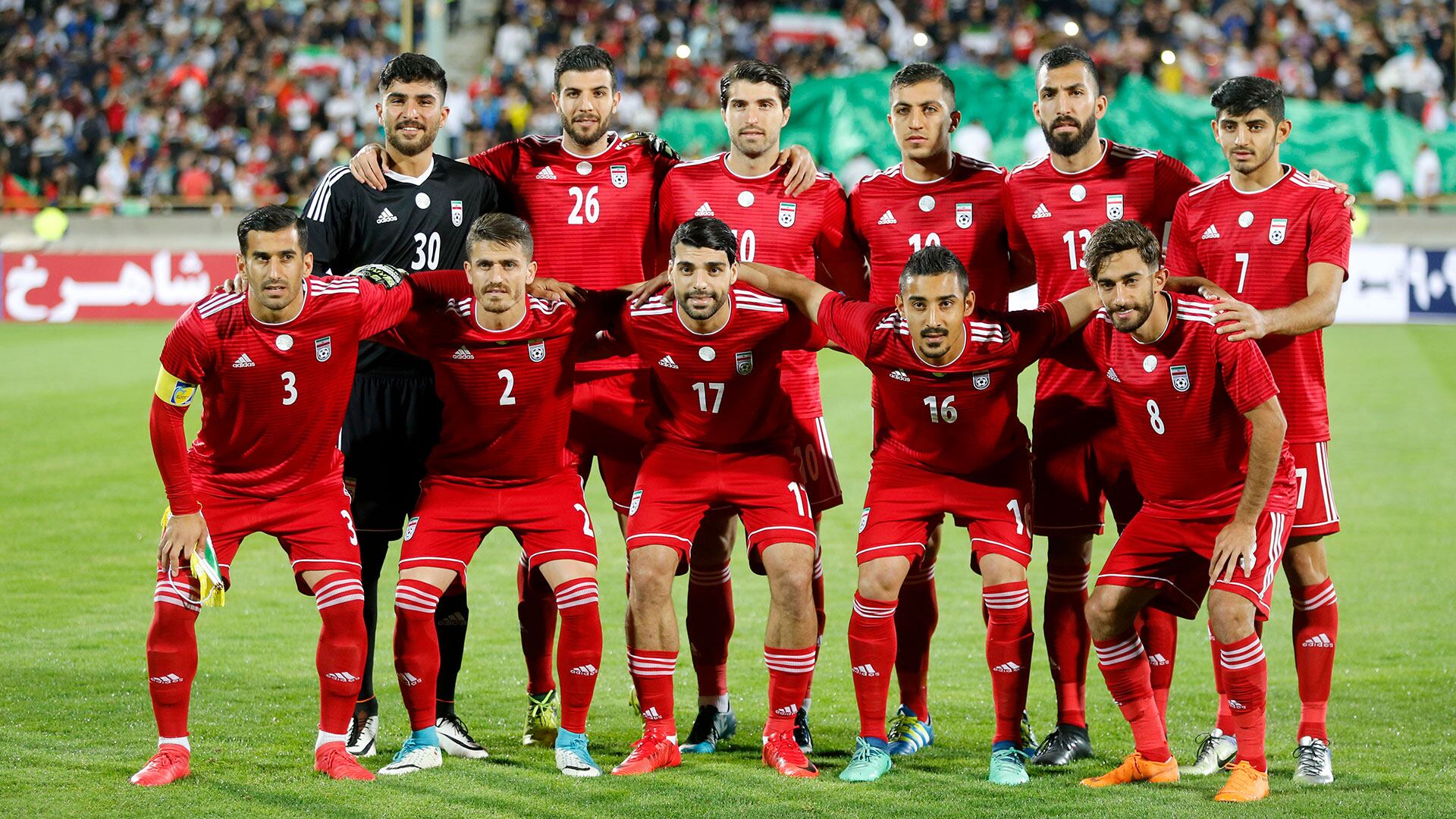 La Selección de fútbol de Irán en una foto de archivo (AFP)