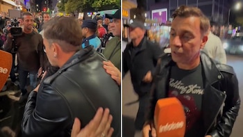 El emotivo momento de Martín