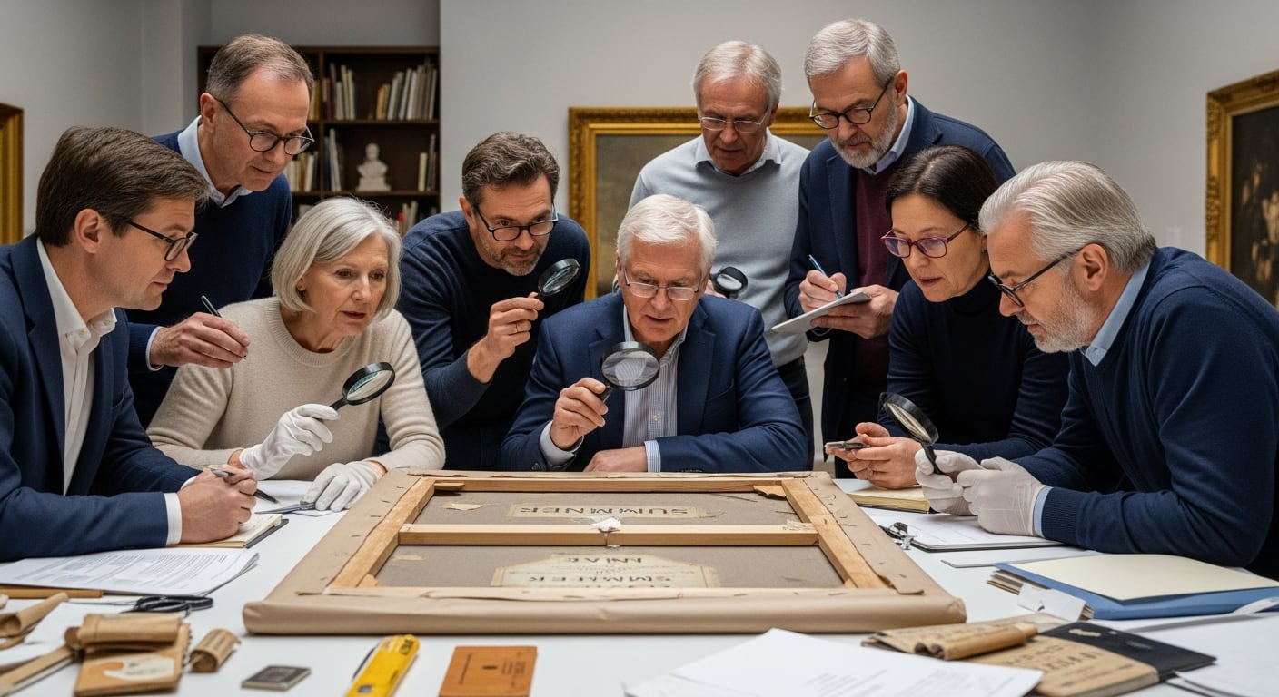 Una pintura perdida durante décadas reapareció en una tienda benéfica y su precio de venta fue récord