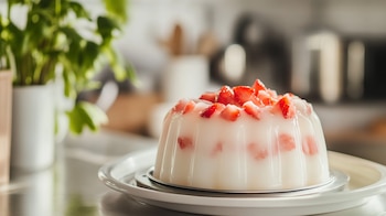Postre cremoso, gelatina de leche, fresas, textura suave, sabor frutal. - (Imagen Ilustrativa Infobae)
Postre cremoso, gelatina de leche, fresas, textura suave, sabor frutal. - (Imagen Ilustrativa Infobae)