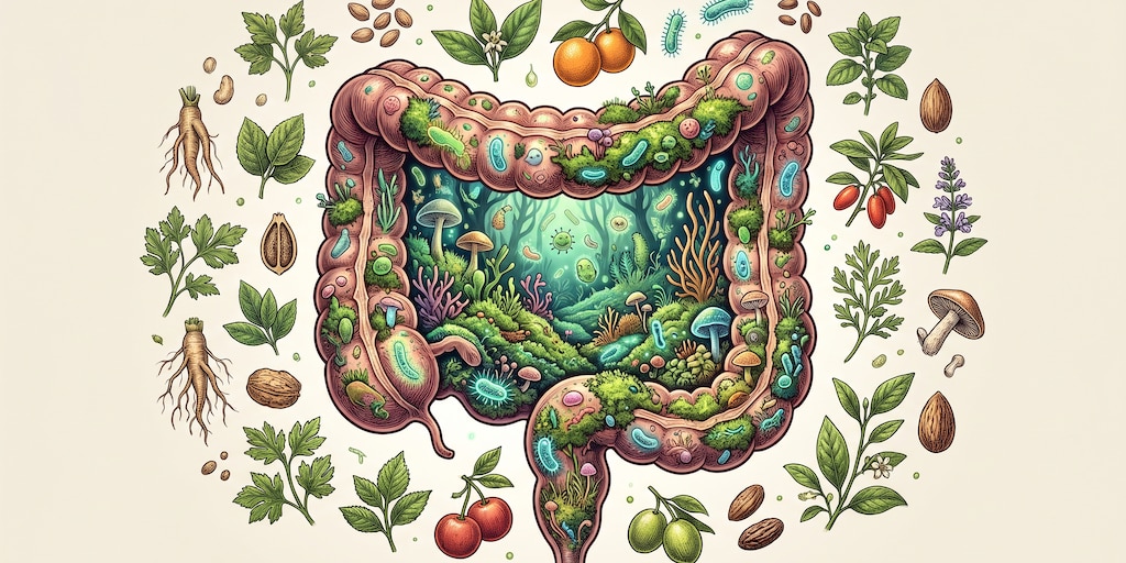 Microbiota intestinal: cómo un suplemento de 30 plantas logró superar el efecto de un probiótico