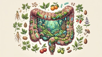 Microbiota intestinal: cómo un suplemento de 30 plantas logró superar el efecto de un probiótico