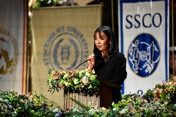 Han Kang, entre los ganadores del Premio del Círculo Nacional de Críticos Literarios (Christine Olsson/TT News Agency/via REUTERS)