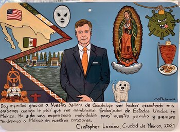 Cristopher Landau se prepara para