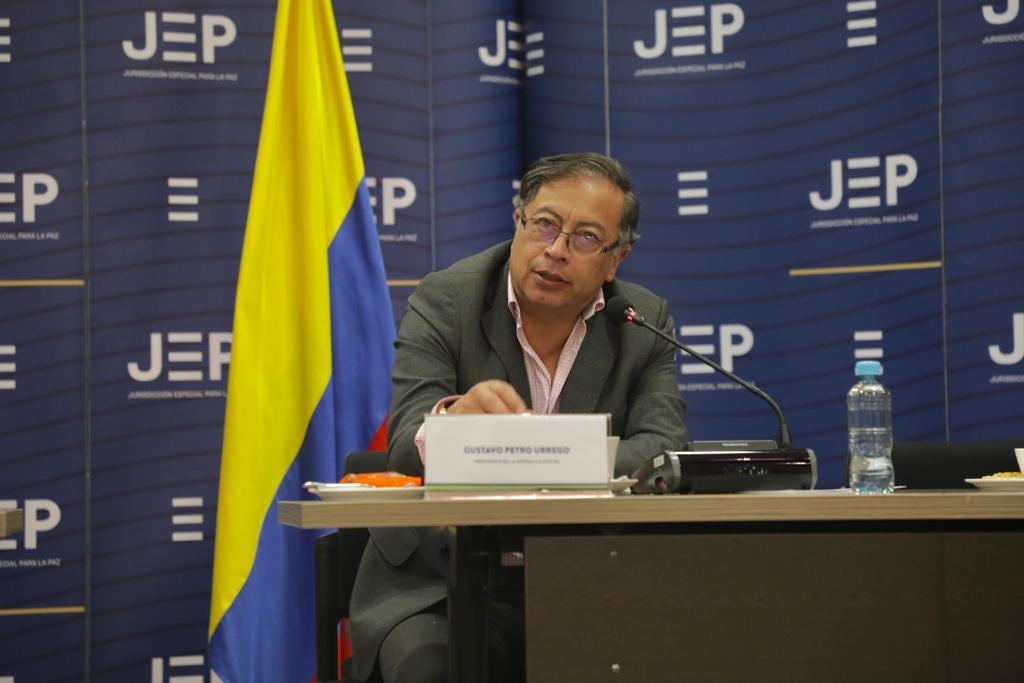 Gustavo Petro defendió a la JEP tras el recorte presupuestal en el Congreso: “Debe ser el máximo tribunal de la verdad”