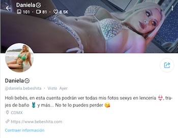 Bebeshita. (Captura de pantalla: OnlyFans)