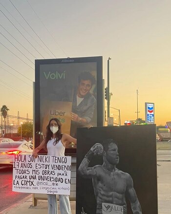 Foto: Instagram @nicki__arte