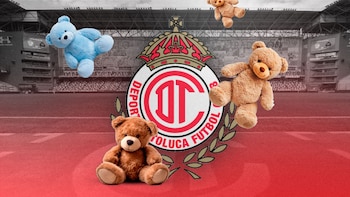 Toluca cambia goles por sonrisas