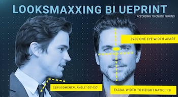 Las proporciones faciales y ángulos