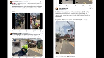 La denuncia la hizo en redes sociales el concejal por el Nuevo Liberalismo, Jesús David Araque - crédito @araqueconcejal/X