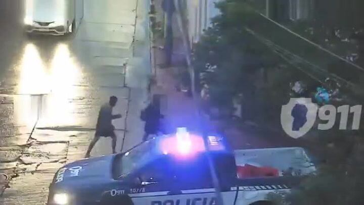 Ambos fueron trasladados a la sede policial y quedaron a disposición de la Justicia