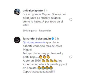 Las respuestas de Aníbal Colapinto