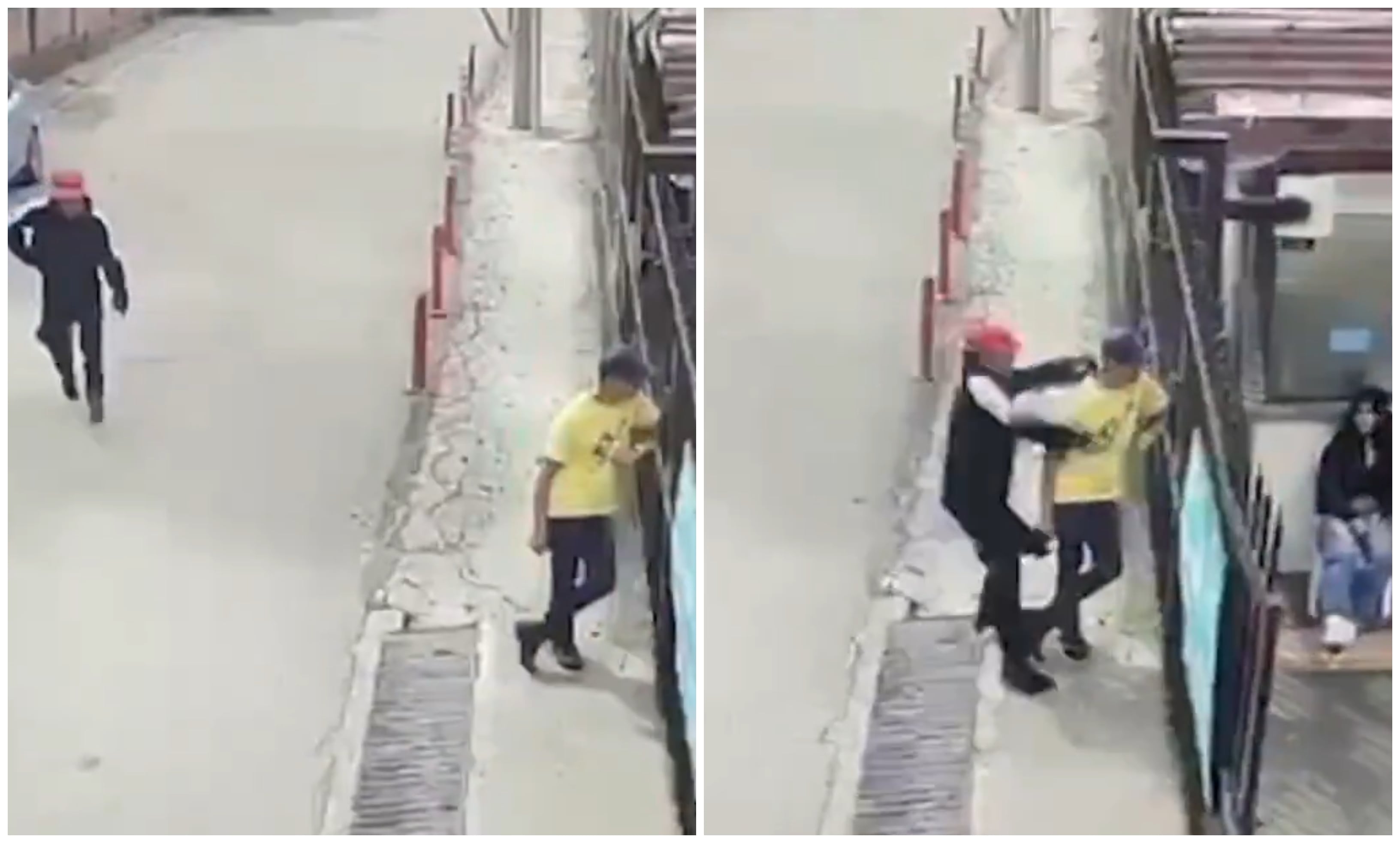 El agresor, identificado como Josué Cubillos García, tenía antecedentes psiquiátricos y antecedentes de hospitalización por trastorno psicótico - crédito captura de pantalla/Noticias RCN