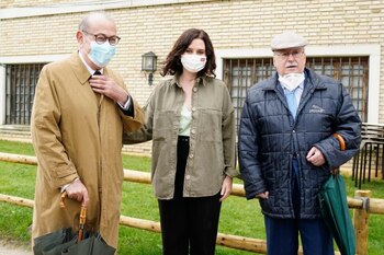 La presidenta madrileña, Isabel Díaz